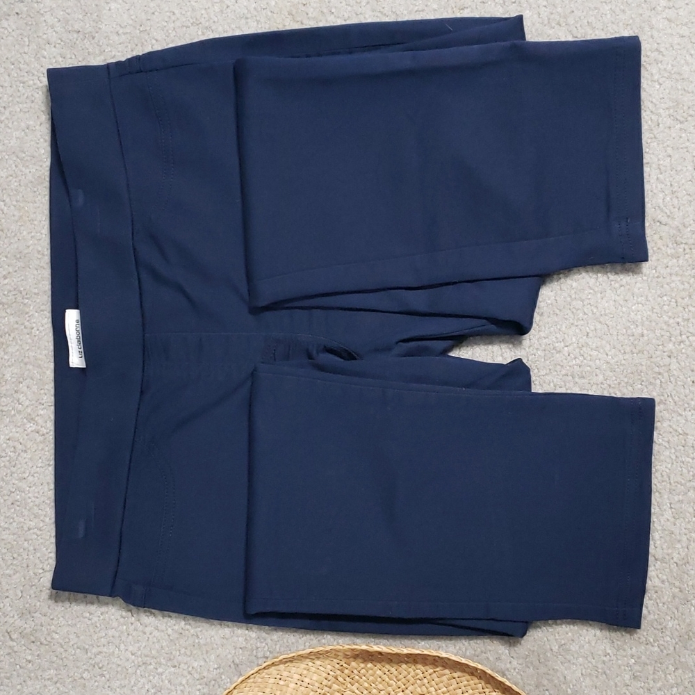 Liz Claiborne Navy Blue Stretch Pants Large